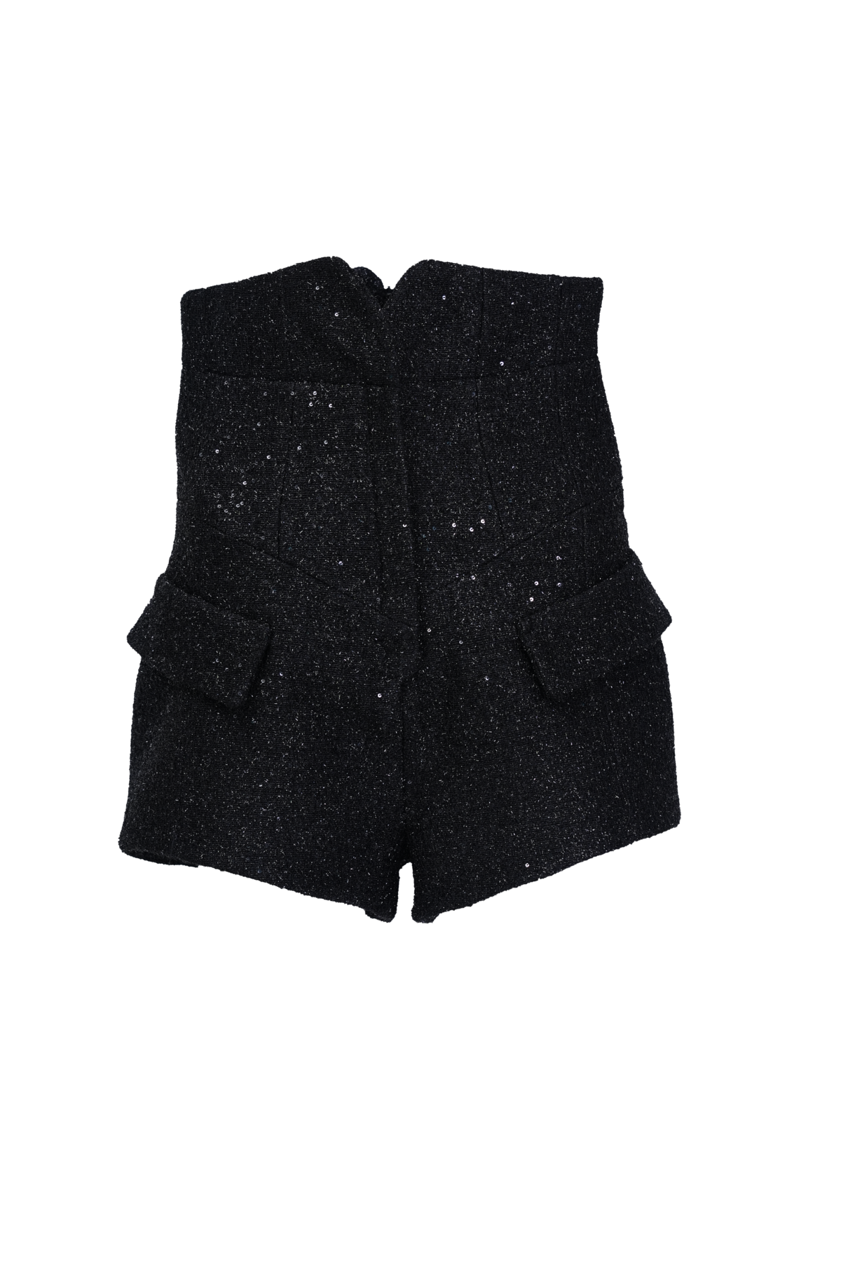 tweed shorts