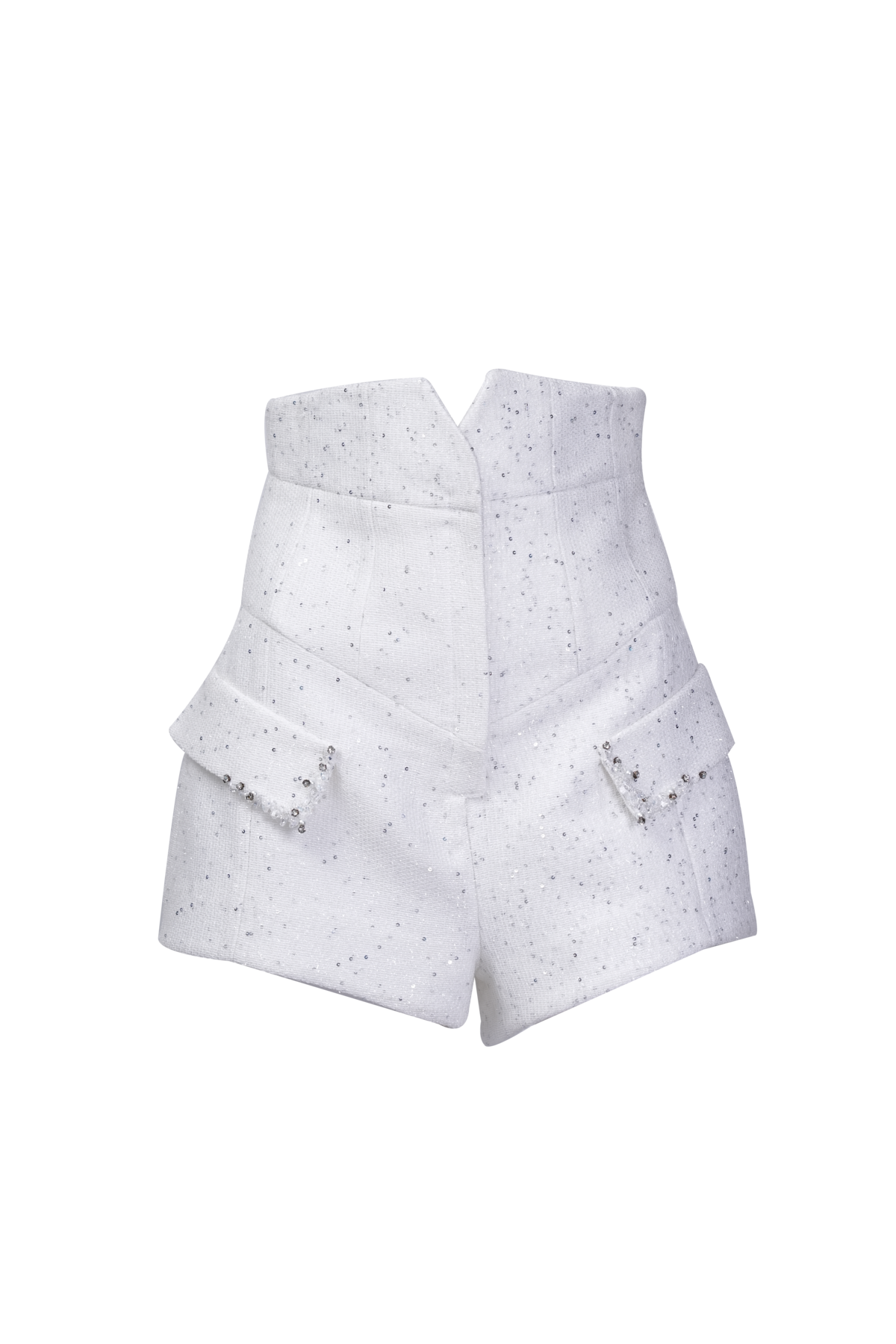 tweed shorts